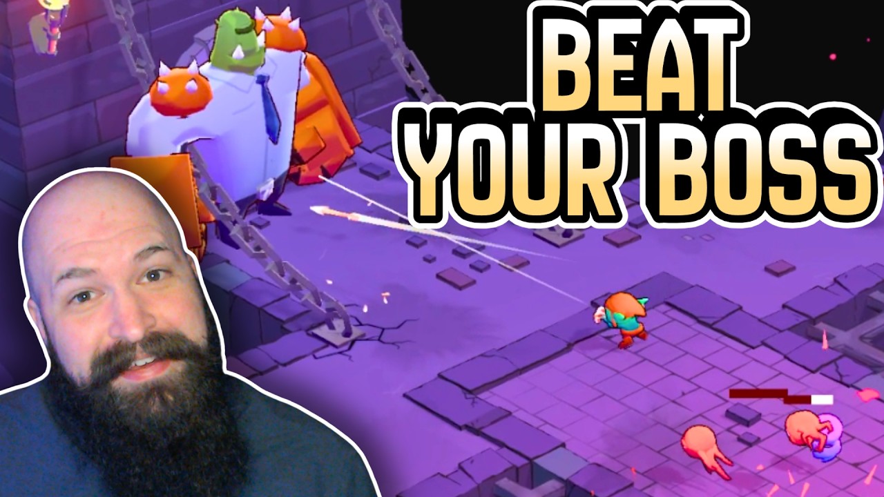 Fight The Corporate Dungeon in This NEW Twin Stick Roguelike (Memo to the Underlord)