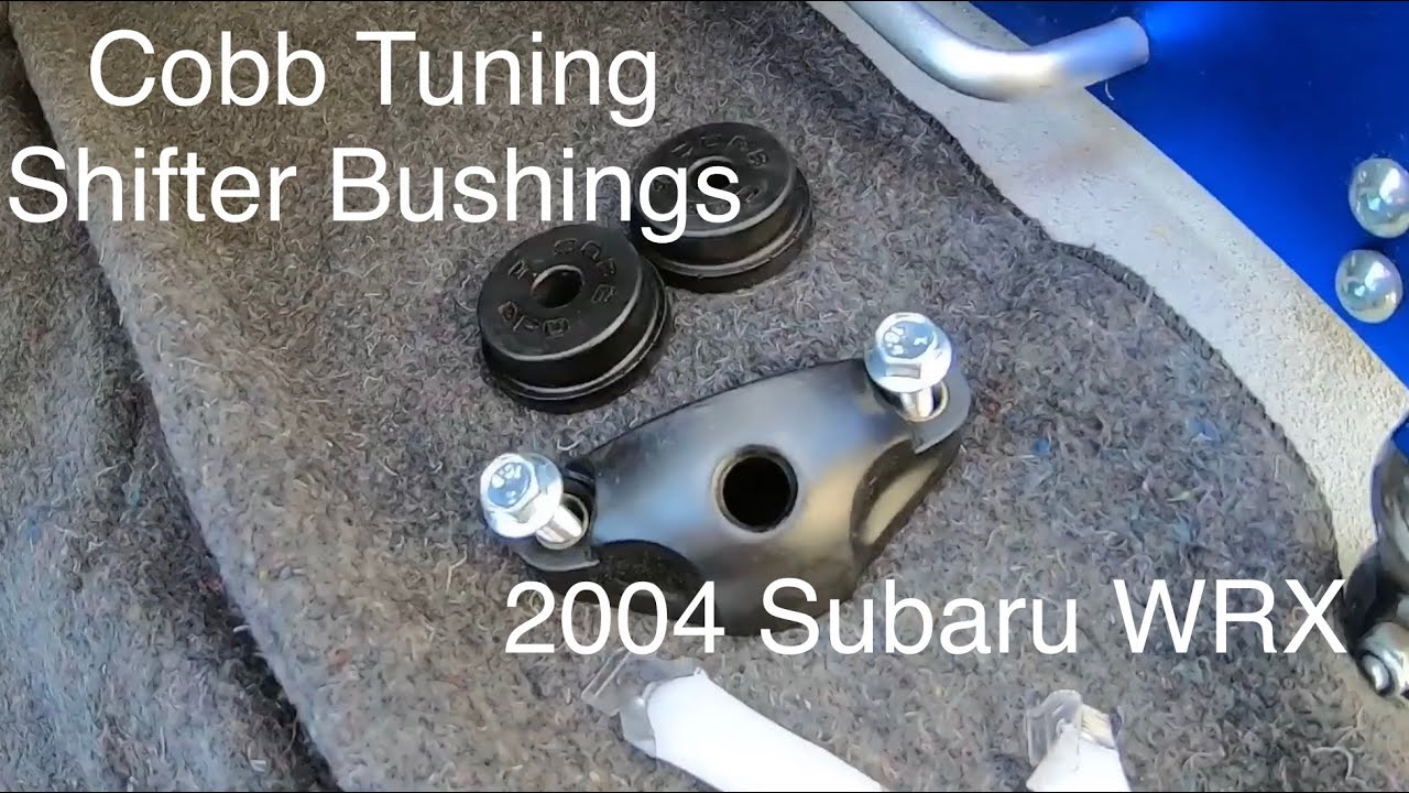Installing Cobb Tuning Front and Rear Shifter Bushings on Subaru WRX 5-Speed