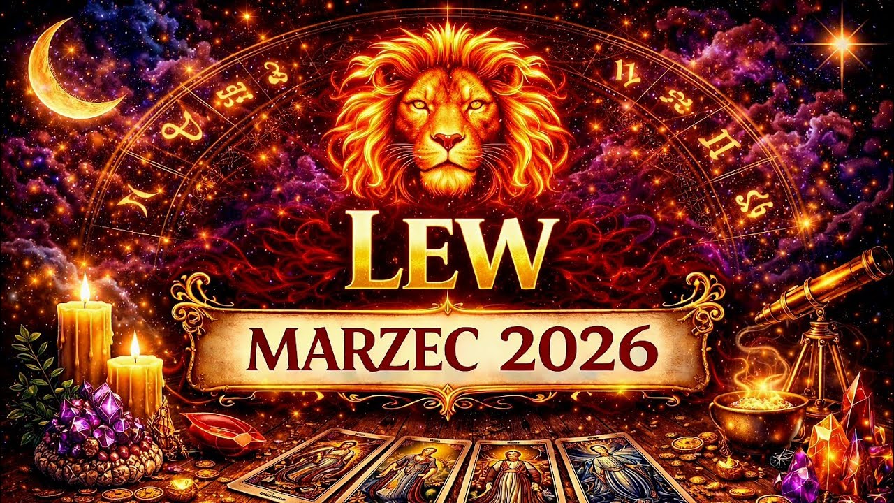 Lew – Marzec 2026 👑 Sprawy nabierają tempa | Tarot #lew #marzec #magiatarota #czytanie #tarot