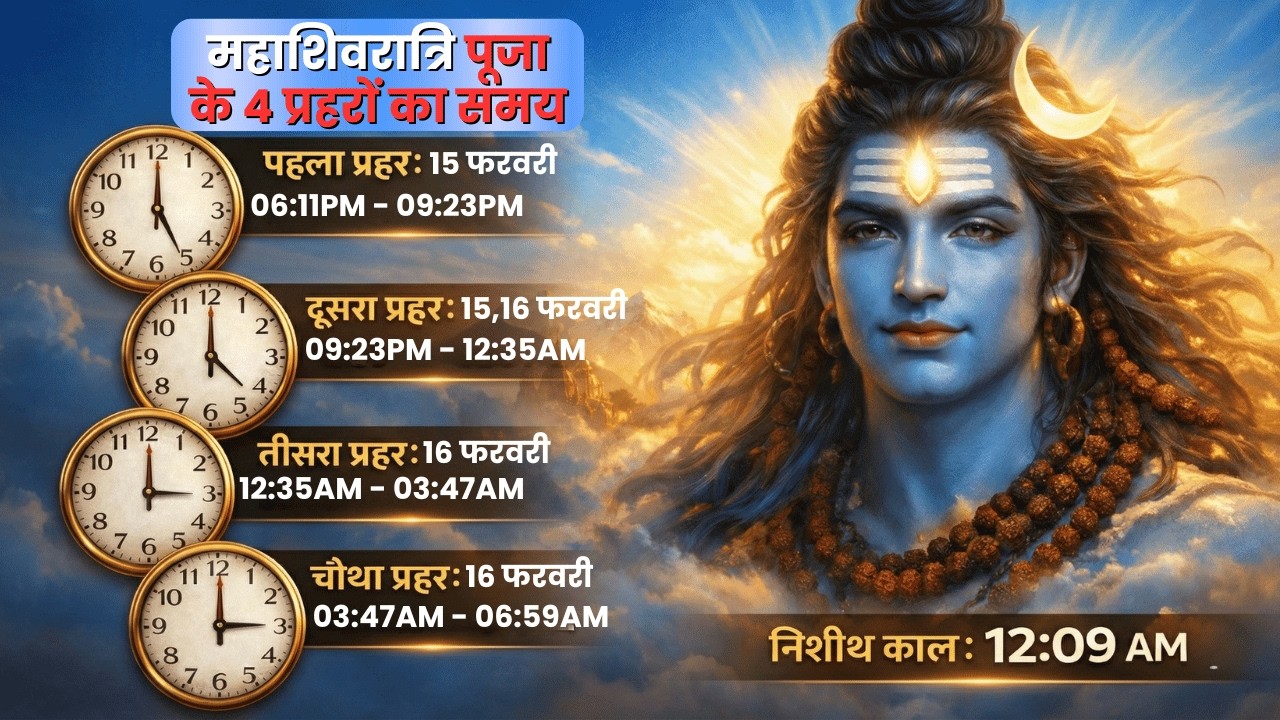 Maha Shivratri 2026 Full Details | Nishita Kaal में क्या करें?