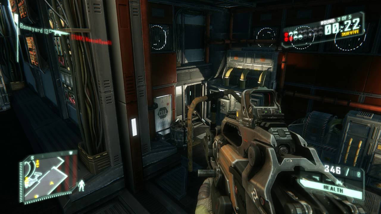 Crysis 3 Hunter mode. Gameplay on Williamsburg #2