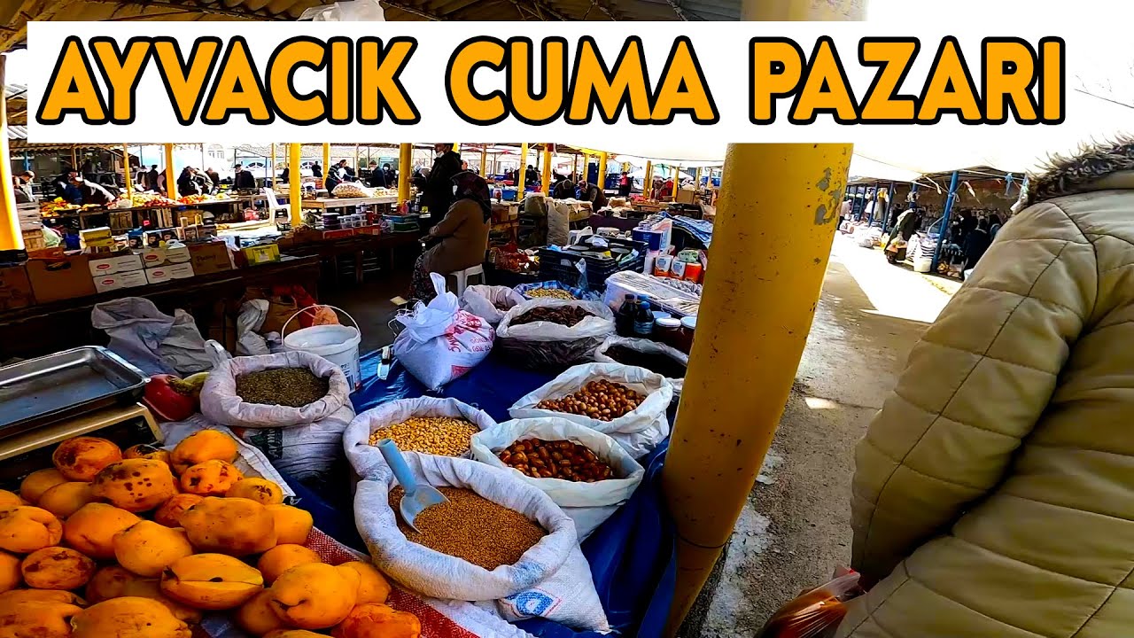 Ayvacık Cuma Pazarı - Ocak ayında Ayvacığın gerçek keyfi çıkar