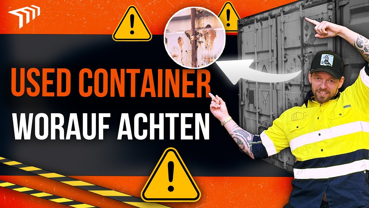 Gebrauchten Container kaufen – Tipps vom Container-Profi