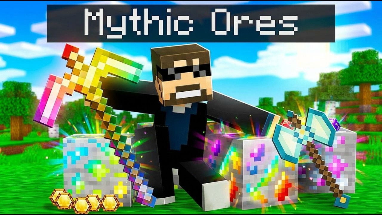 Minecraft's New MYTHIC Ores