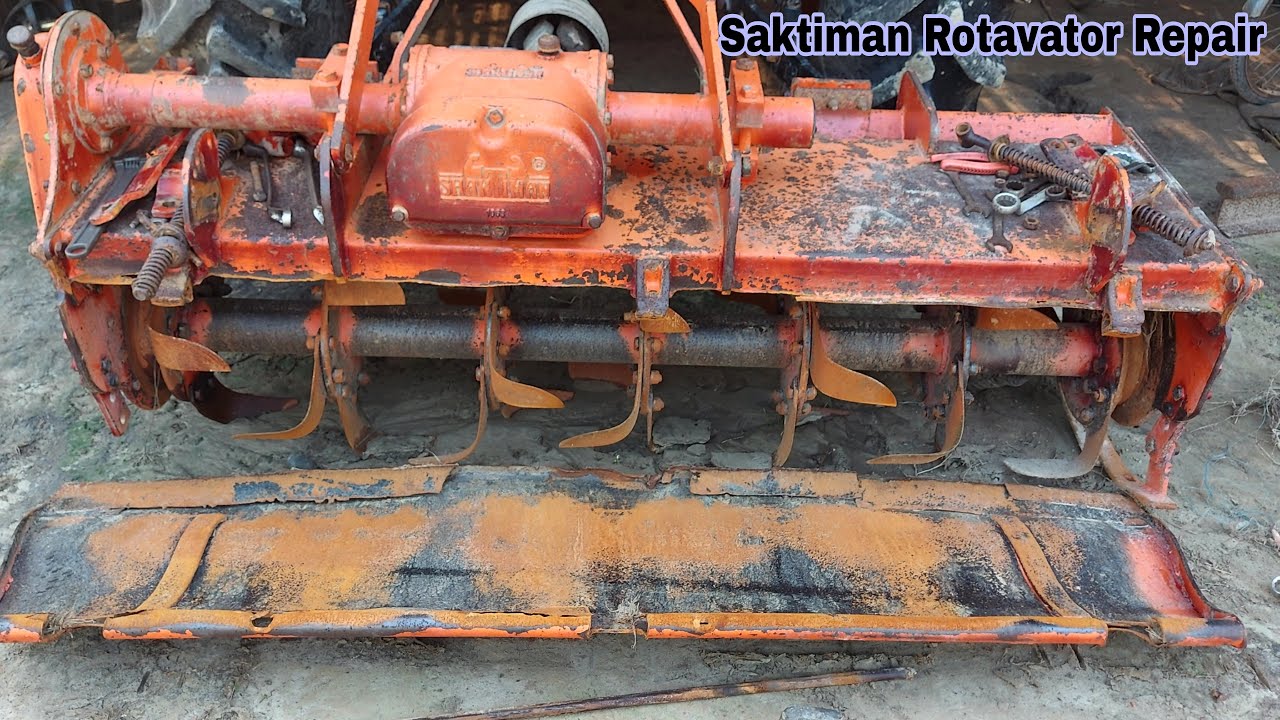 Shaktiman Rotavator Repair/Shaktiman Rotavator Back Side Repair/Tractor Shaktiman Rotavator