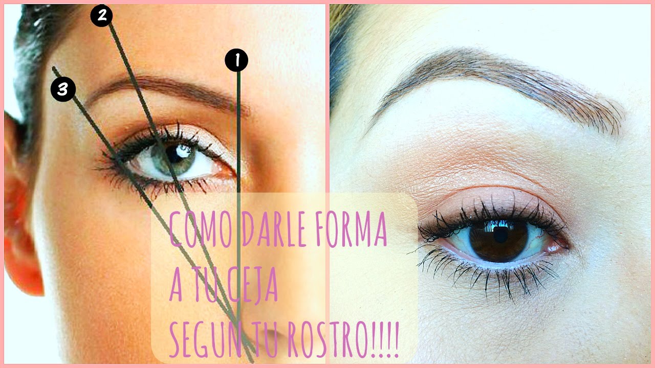 Como darle forma a tu ceja de acuerdo a tu Rostro!!!