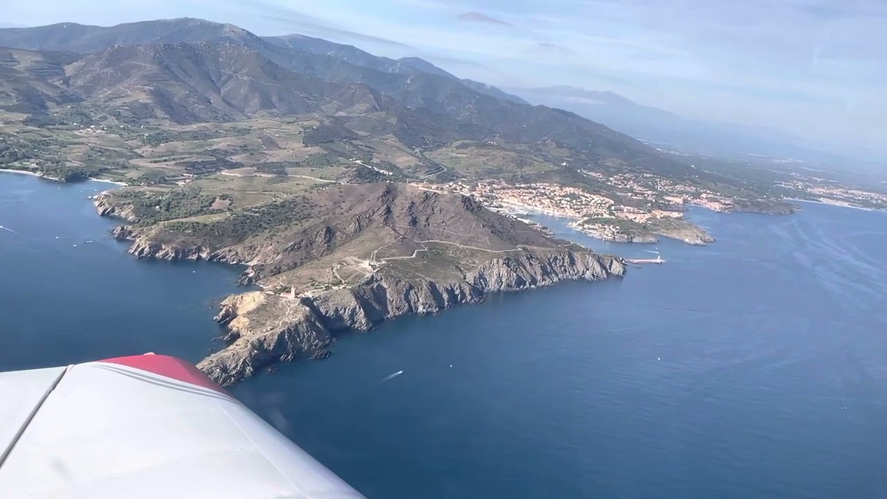 Collioure et la Côte Vermeille vu du ciel par notre négociateur immobilier Neil Hitchen