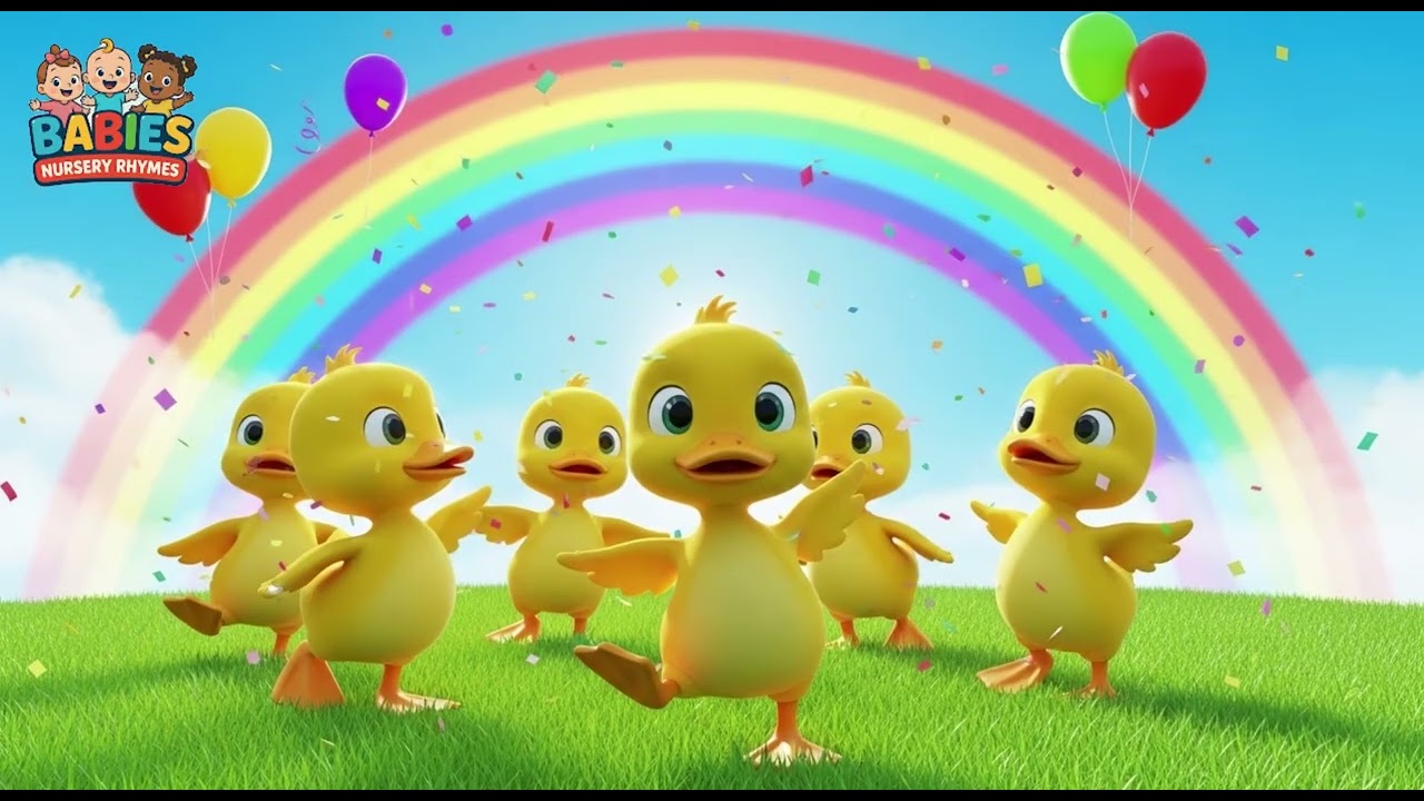 Five Little Ducks compilation song for kids