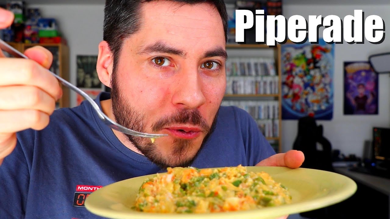 Je vous cuisine ma piperade aux oeufs
