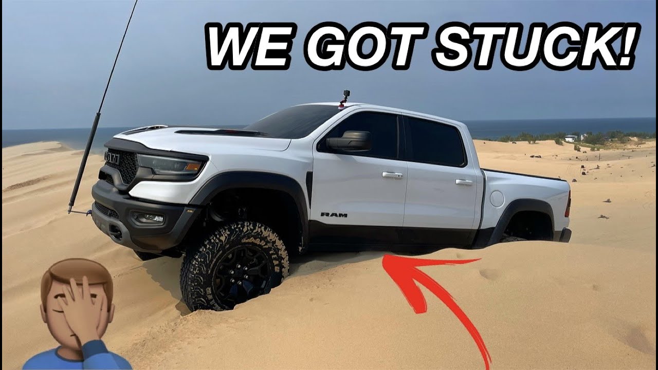 BURIED MY BRAND NEW RAM TRX AT THE SAND DUNES.. *EMBARRASSING*