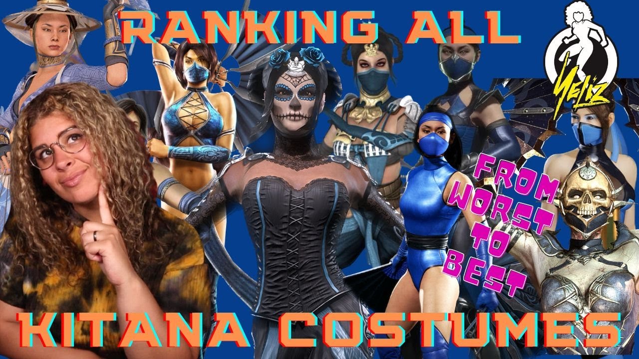 RANKING ALL 26 KITANA COSTUMES | FROM WORST TO BEST | JUST YELIZ
