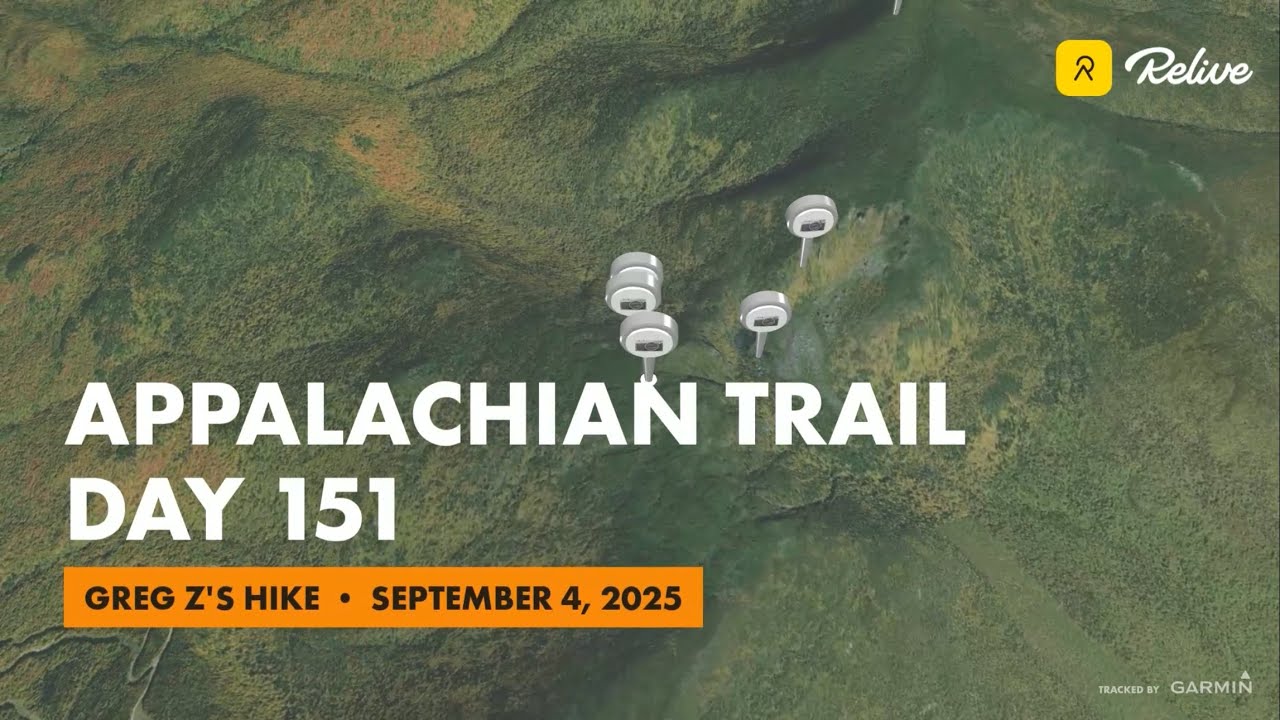 Appalachian Trail Thru Hike Day 151 - 2025 - Wildcat Mountain Campsite to Gorham NH - Mile 1898.9