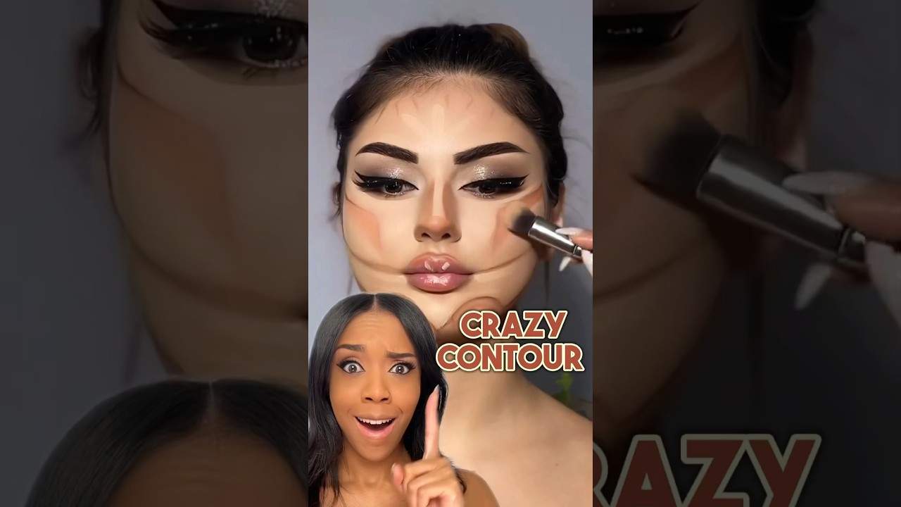 HIT 👍 or MISS? 👎 CRAZY CONTOUR MAKEUP TUTORIAL 😱🤎