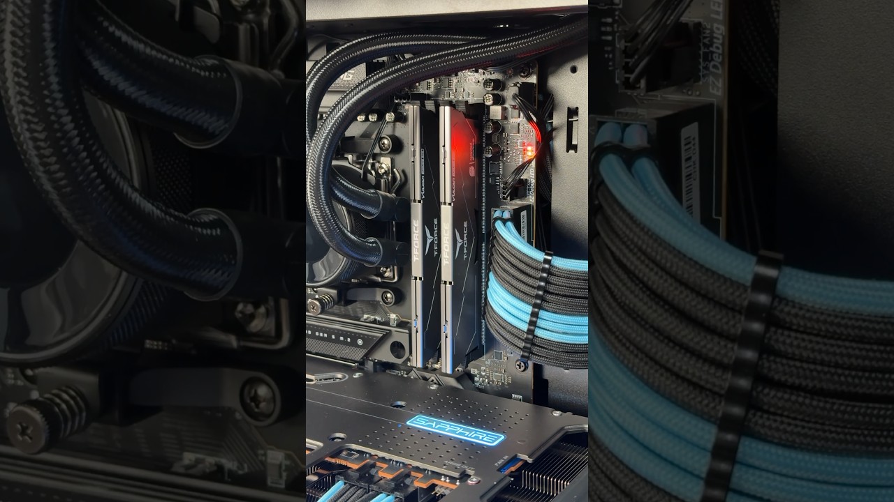 NO RGB AND LOW-PROFILE - TEAMGROUP T-FORCE VULCAN ECO DDR5 #asmr 🔊