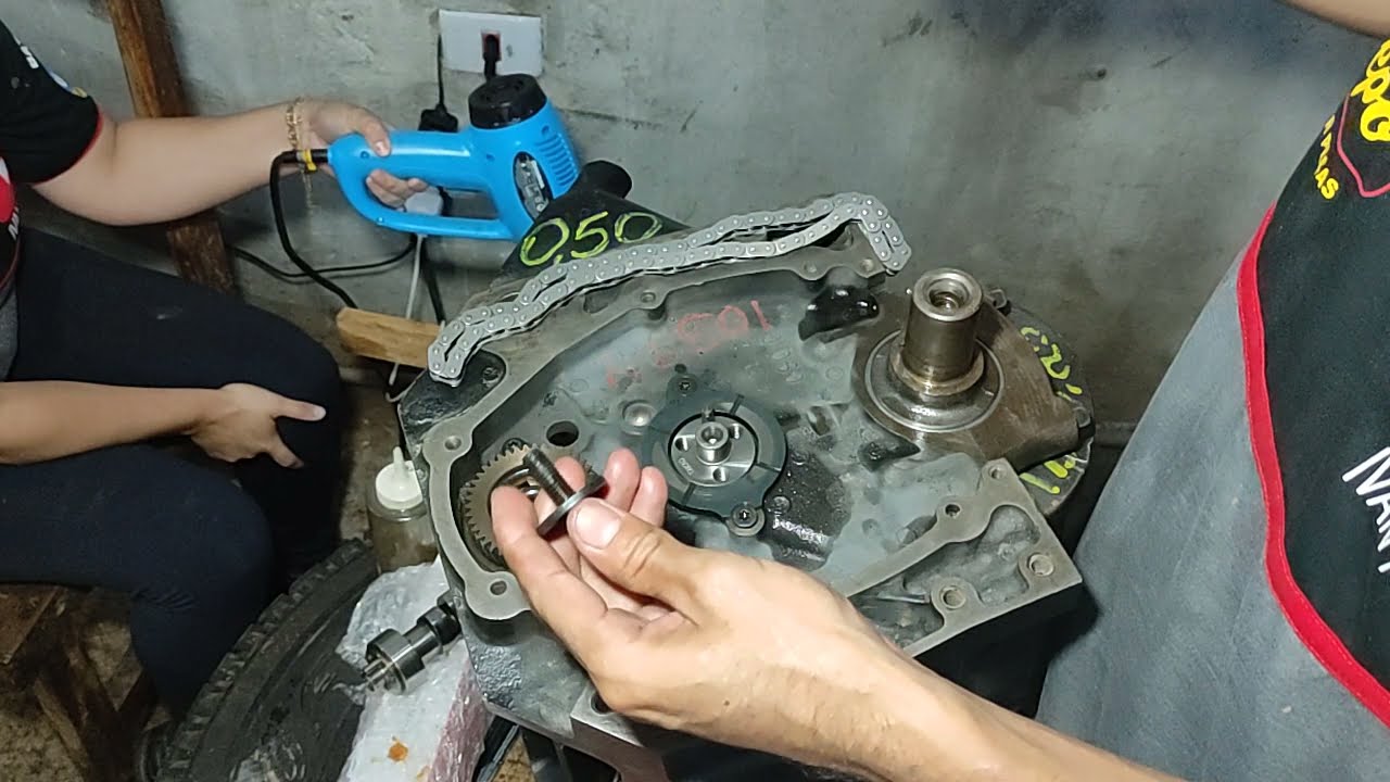Defeito na peça ao montar ,marca takao! ponto sincronismo da corrente blazer vortec V6
