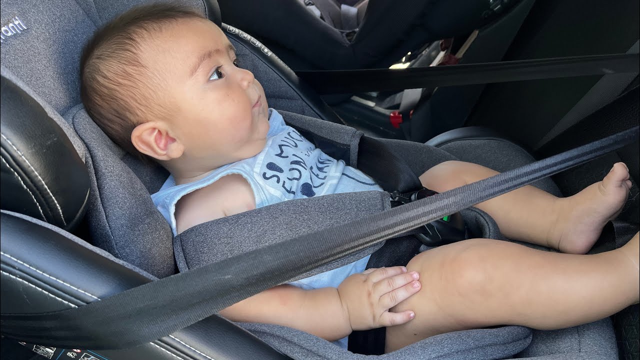 Instalación Silla de Auto Infanti I-Giro 360 Isofix. Posición contramarcha.