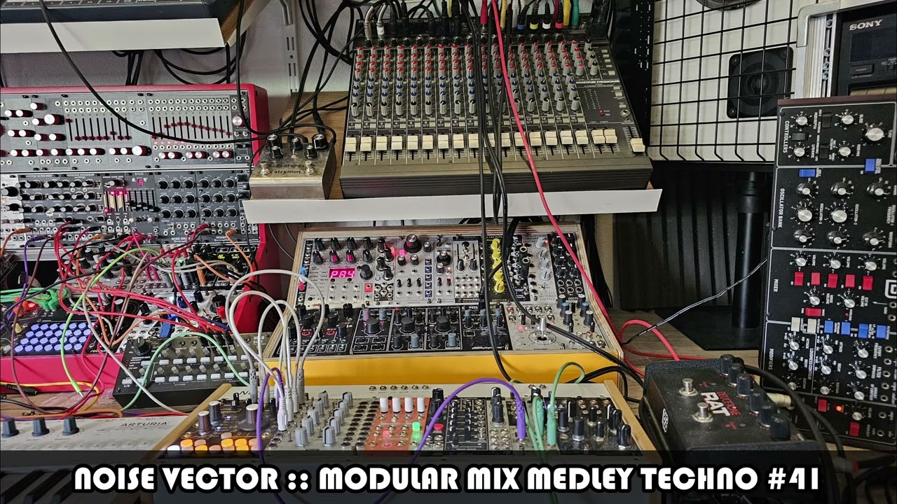 Noise Vector :: Techno Modular Mix Medley #41 [707/909/309, Juno 106, Modular, Detroit, Birmingham]