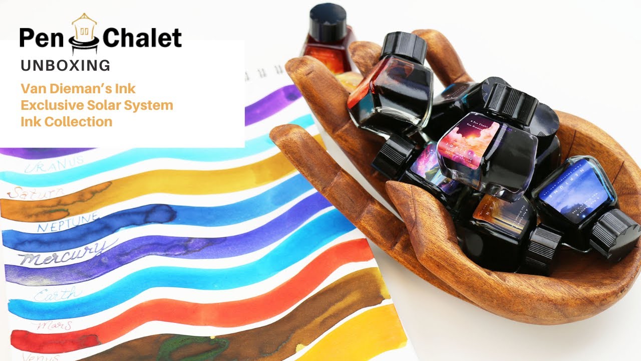 NEW EXCLUSIVE VAN DIEMAN'S INKS! Solar System Ink Collection