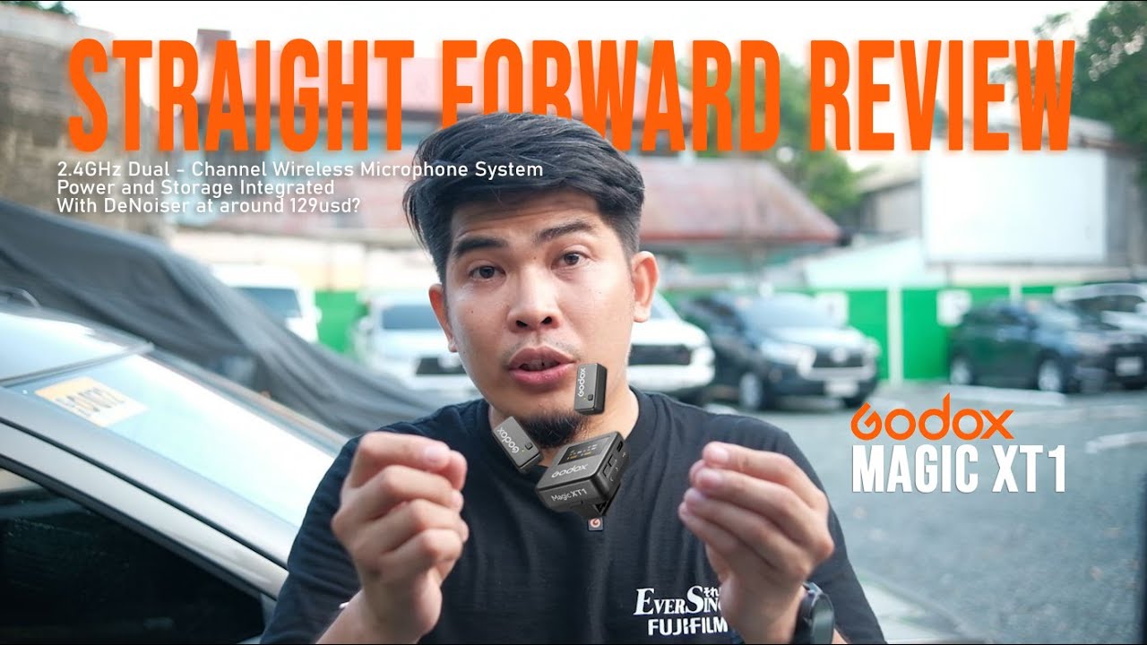 Quick Review of the GODOX MAGIC XT1 Wireless Audio System (TAGLISH)