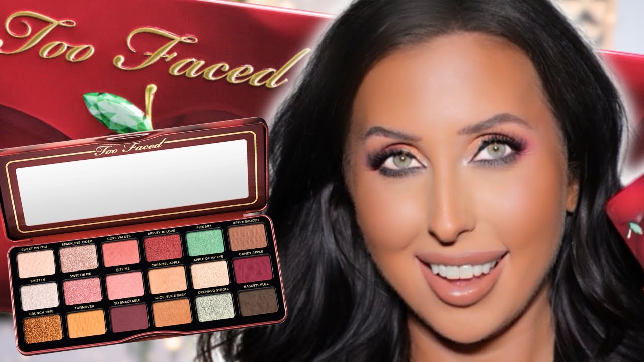 Горячая новинка! Палетка теней для век Too Faced Appley in Love: свотчи, мастер-класс и сравнения!