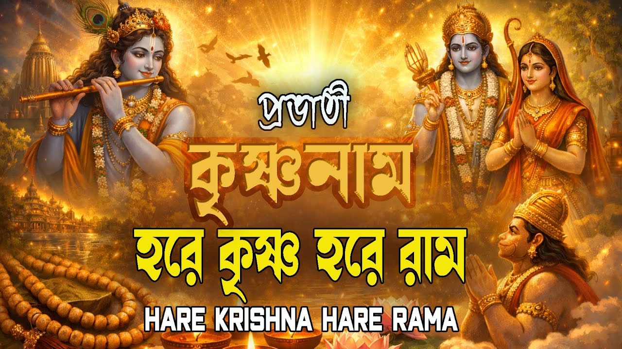 প্রভাতী কৃষ্ণনাম #hareramharekrishna #nonstopkirtan #banglarkirtan #naam #krisnadhun #naamkirton