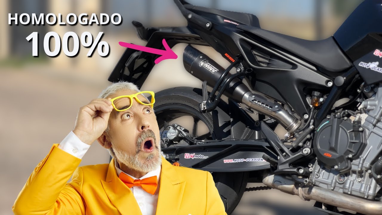 El MEJOR escape HOMOLOGADO para la Duke 890 - Mivv X M5//Nilmoto