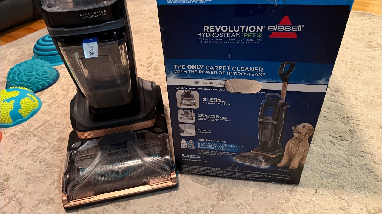 Bissell Revolution Hydrosteam *pet - A wonderful deep cleaner