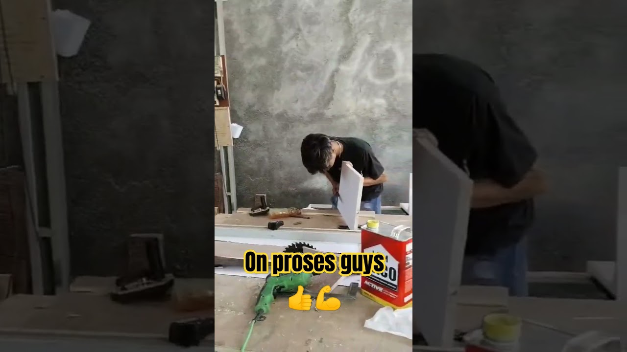 #woodworking #tacohpl #wood #mejapasir #fypシ゚viral #interiordesign #kitchenset #diy