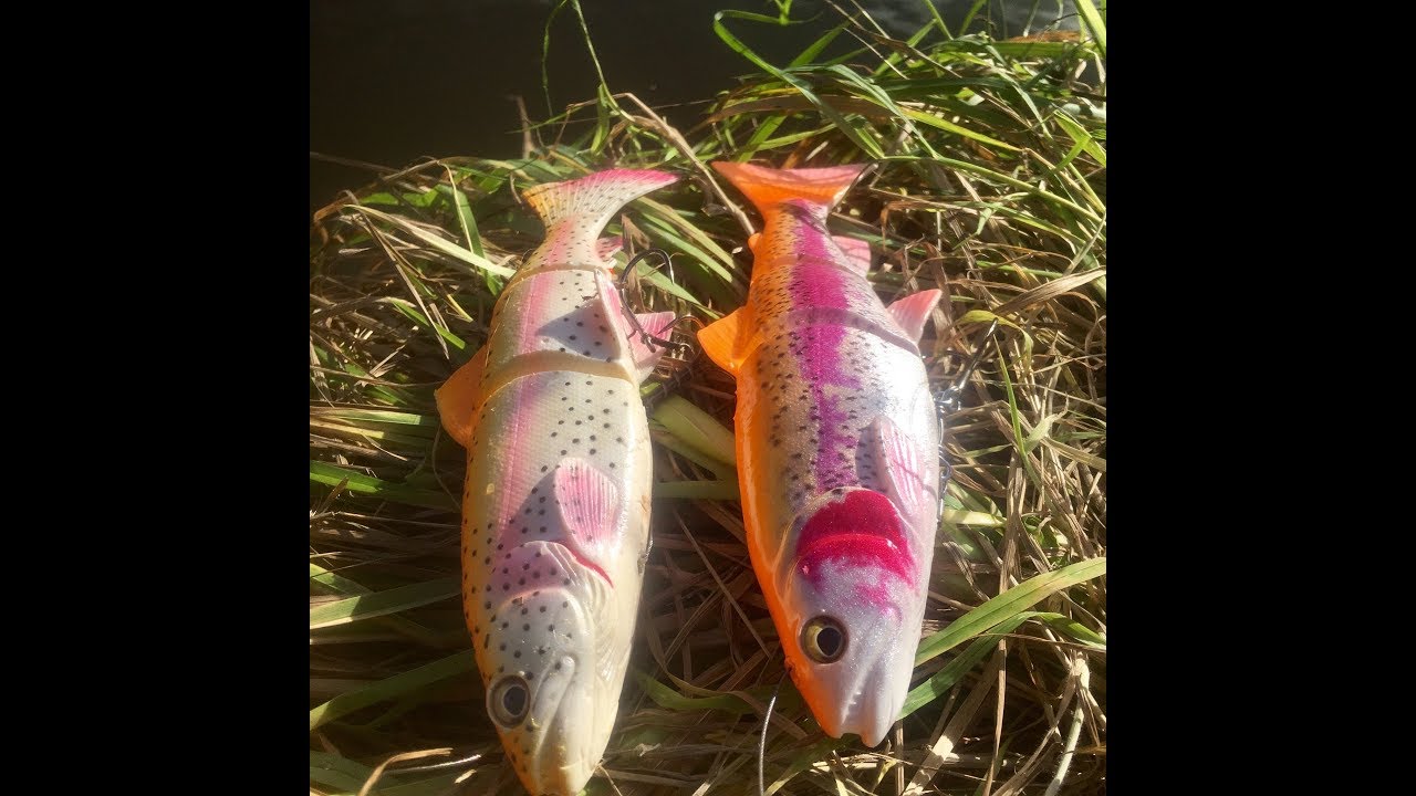 NEW Savage Gear 4D Trout unboxing and  Review. 20cm version