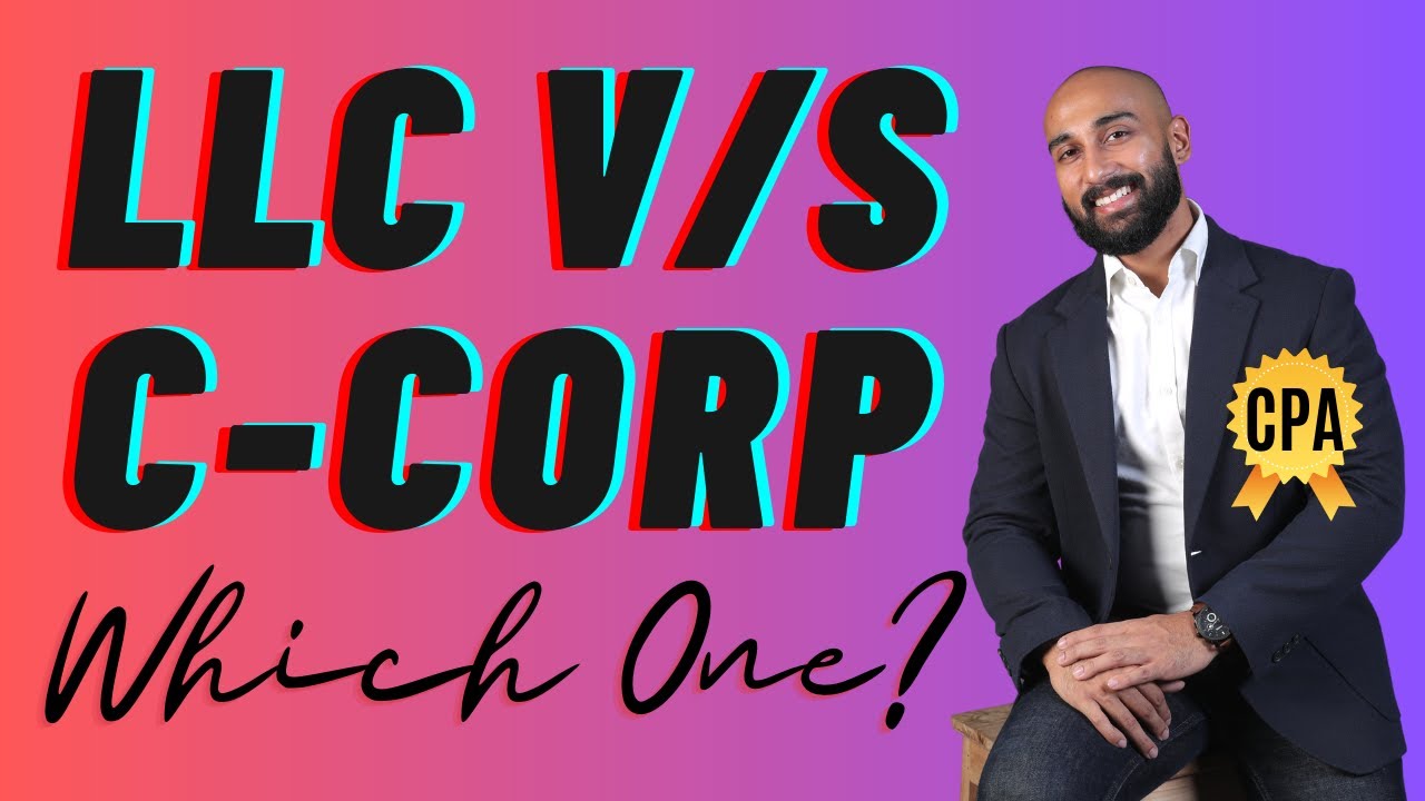Should I form LLC or C-Corporation in USA from India? | Akhil Bansal CPA | USA Tax Gurus