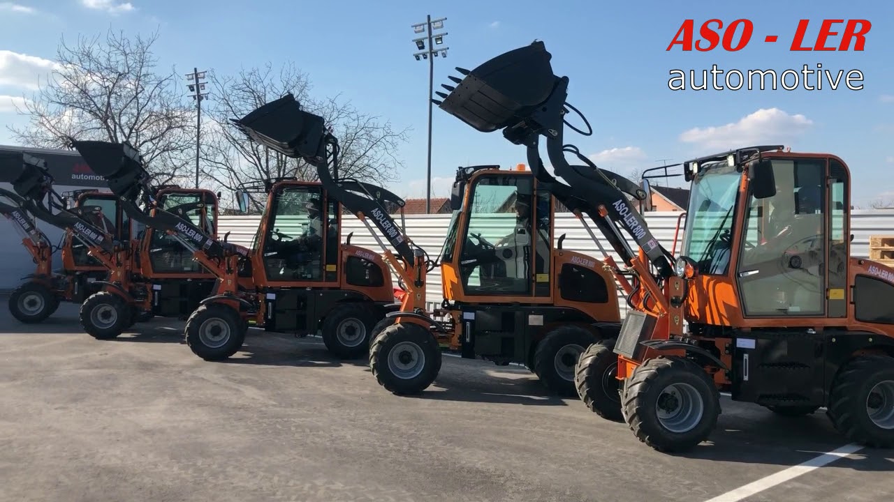 ASO - LER // W800 // Mini Bager // Utovarivac NEW!