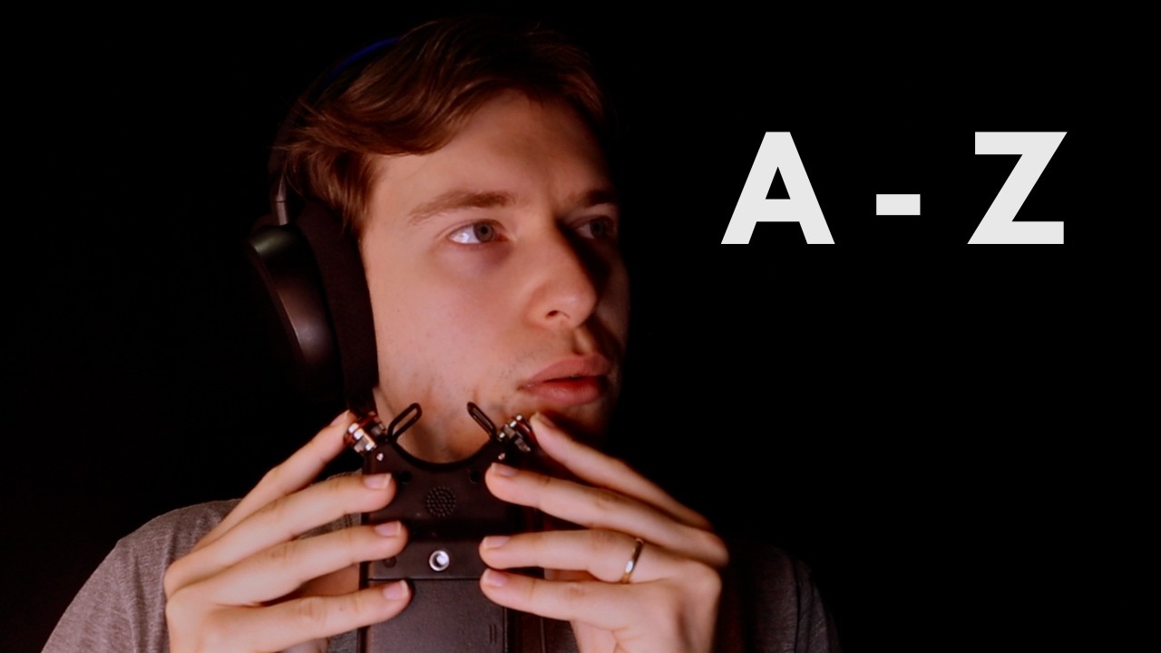 ASMR Word Repetition A - Z (and beyond...)