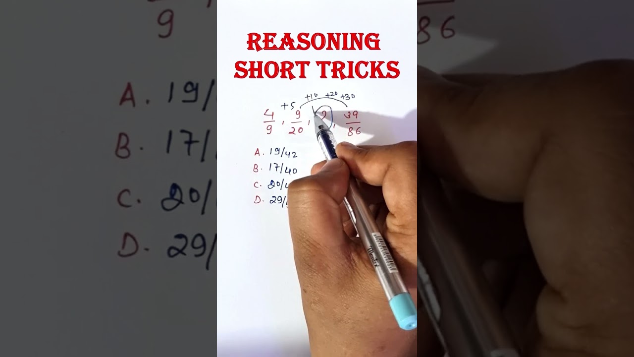 Number Analogy | Reasoning Short Tricks || Find the Missing Number ?  | #shorts CTET, TET, SUPER TET