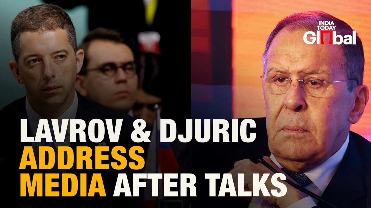 Live: Sergey Lavrov and Marko Djuric Address Media After Moscow Talks