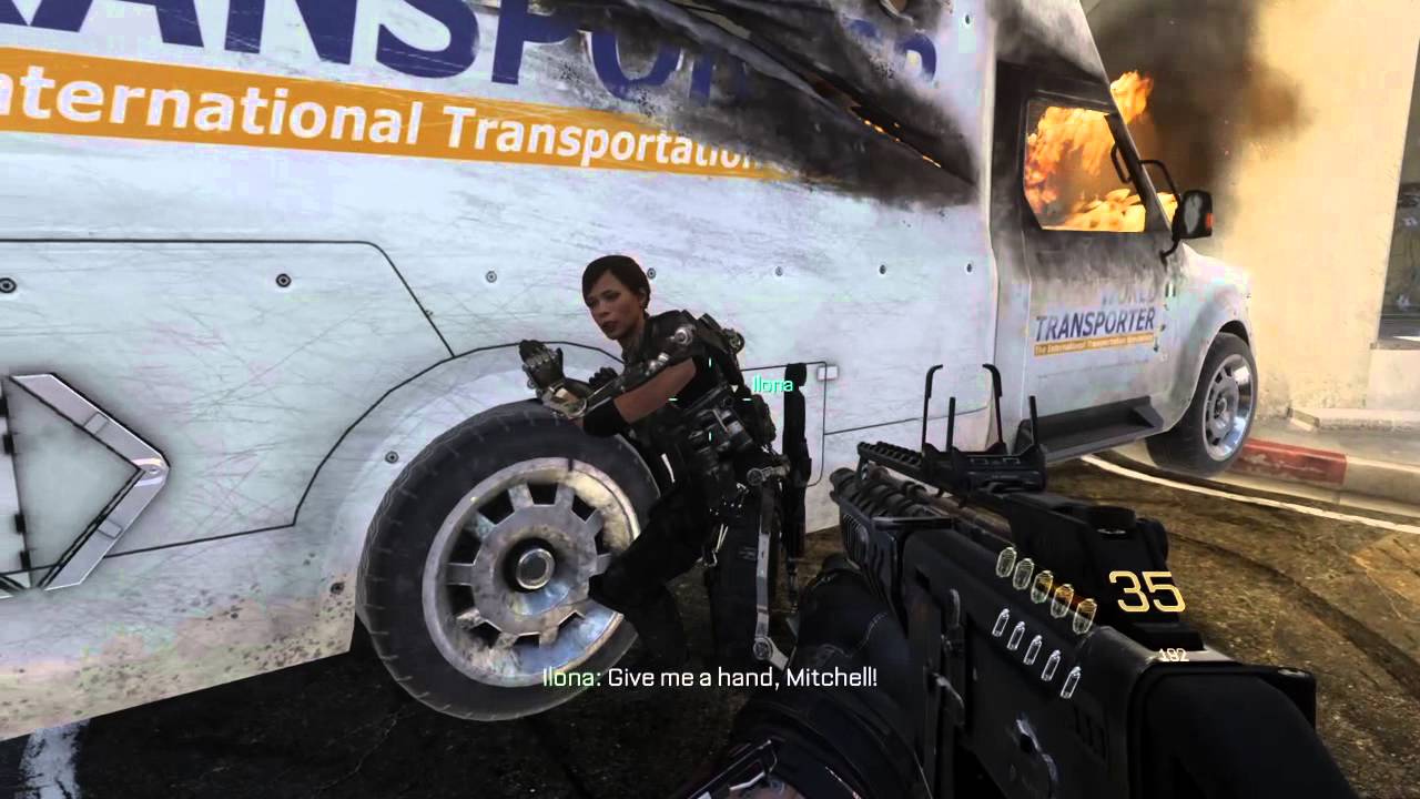 Call of Duty  Advanced Warfare: MANHUNT - SANTORINI, GREECE (Part 2)
