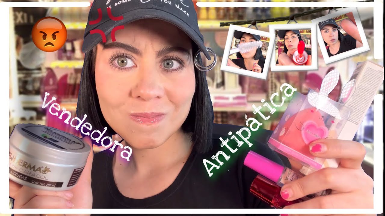 Asmr Vendedora de Cosméticos Antipática 😡/ asmr con chicle🤤