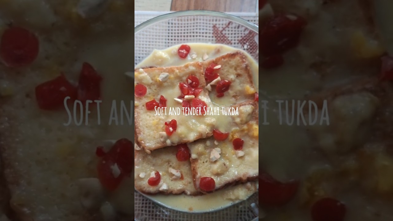 Shahi tukda for everyone 🤌😋❤️| custard bread recipe #new #cooking #yt #ytshorts #youtubeshorts #food