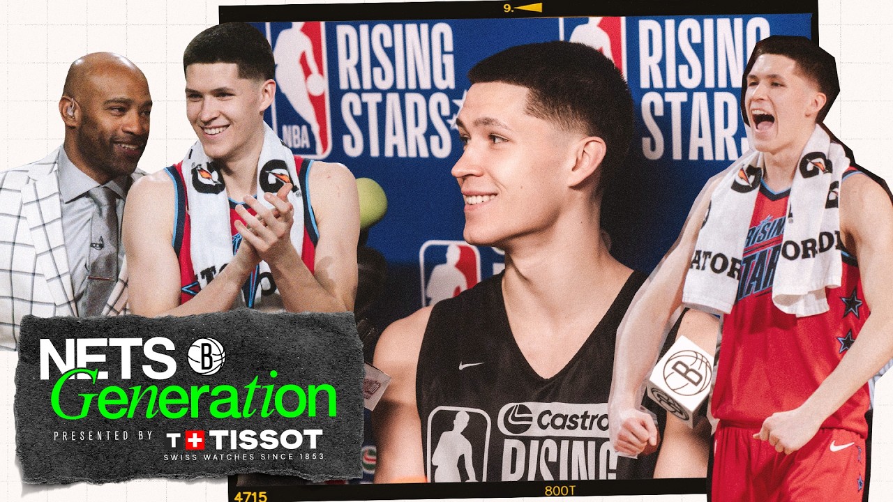 Egor D&euml;min&rsquo;s First NBA All-Star Weekend 🌟 | Nets Generation