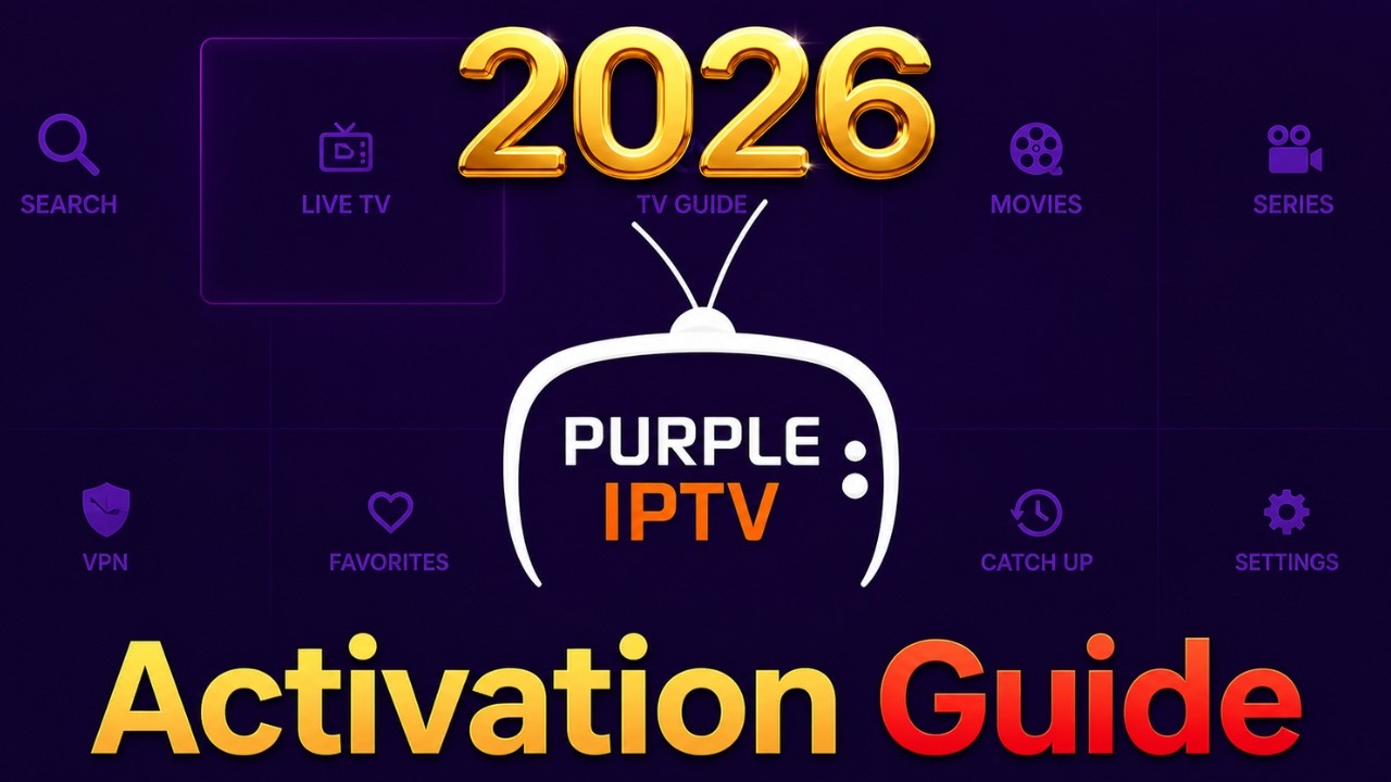 Smart PURPLE IPTV App 2026 | Xtream Codes Login & Complete Setup (Step-by-Step Guide)