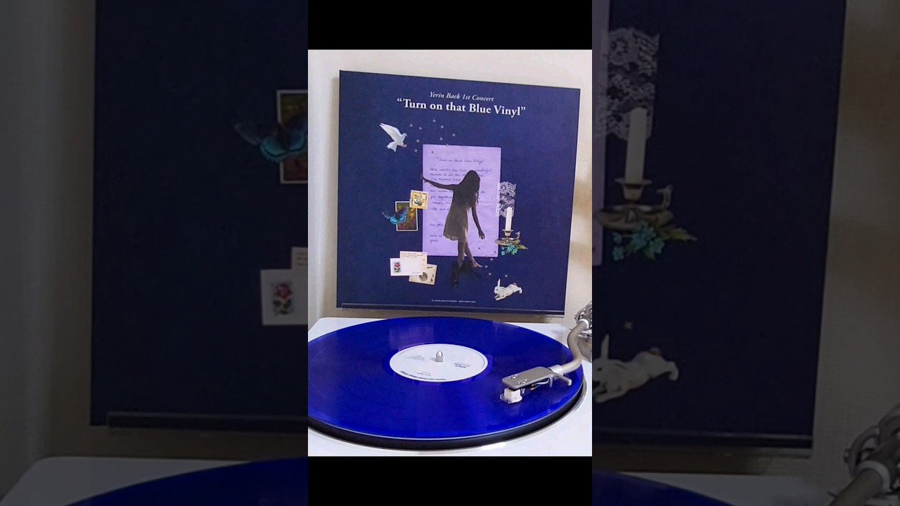 백예린 라이브 lp Unboxing #shorts