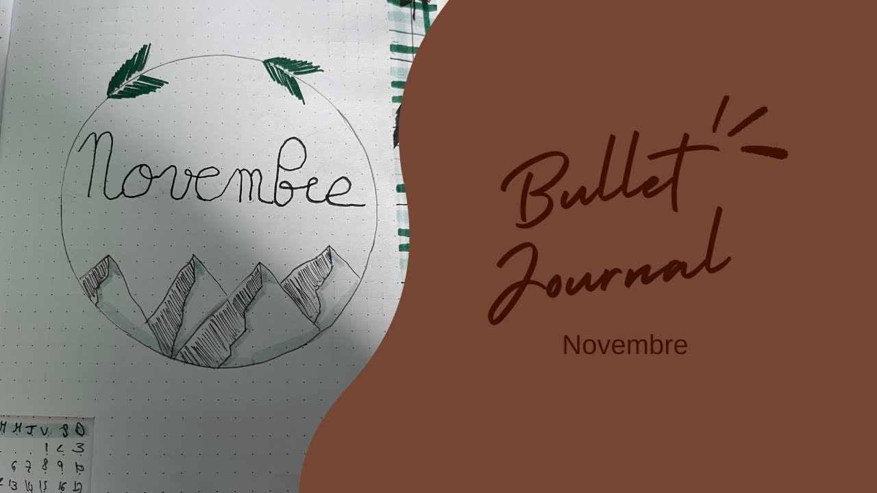 Bullet journal ||Novembre||