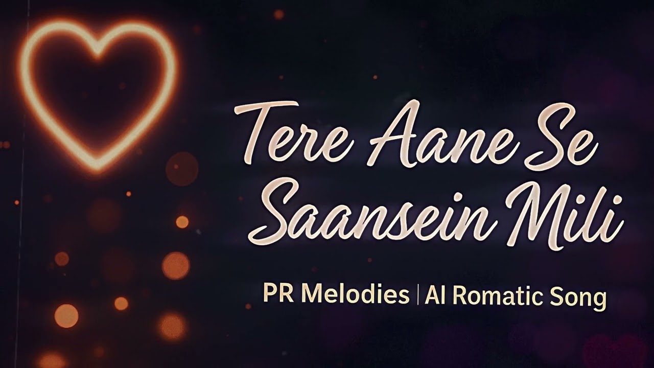 Tere Aane Se Saansein Mili 💕 Heart Touching Romantic Song | PR Melodies