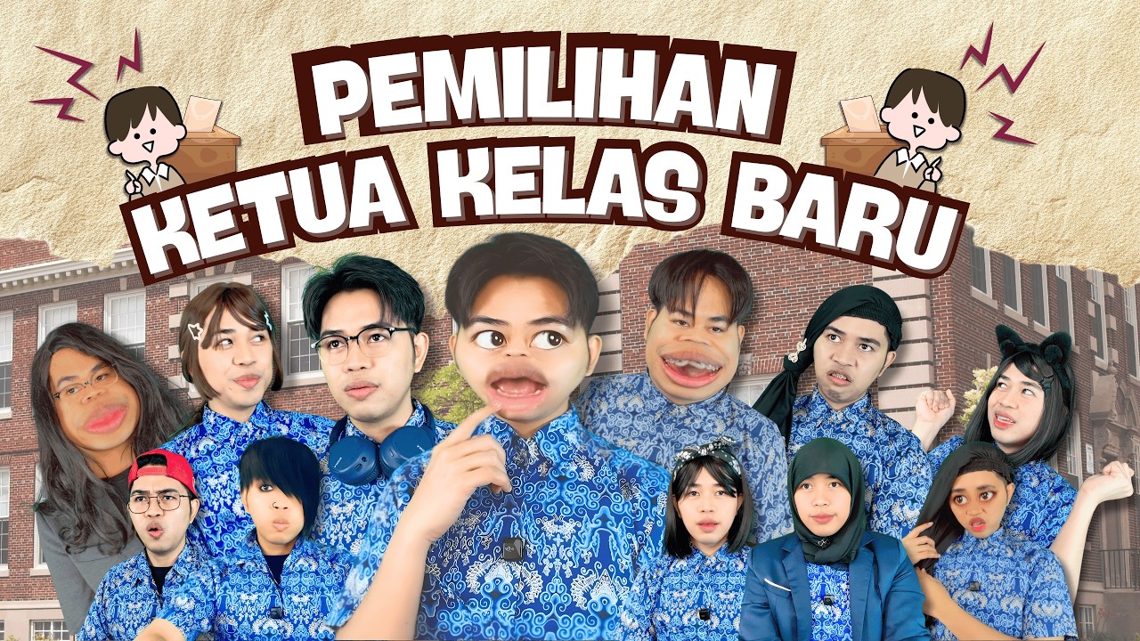 [DRAMA] KEHEBOHAN PEMILIHAN KETUA KELAS BARU 🤩😱 #alwanrk #drama #damaisekali #comedy