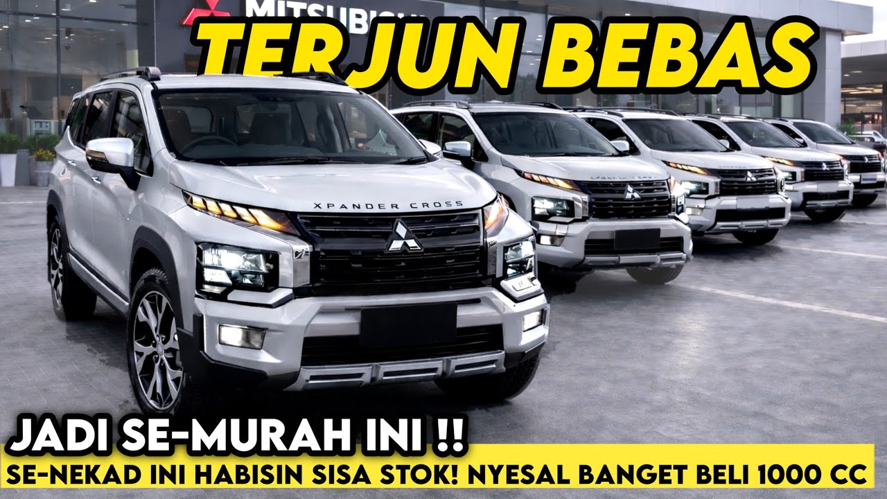 HABISIN NIK 2025!! Mitsubishi NEKAD JUAL MURAH Pajero, Xpander Ultimate, Xpander Cross