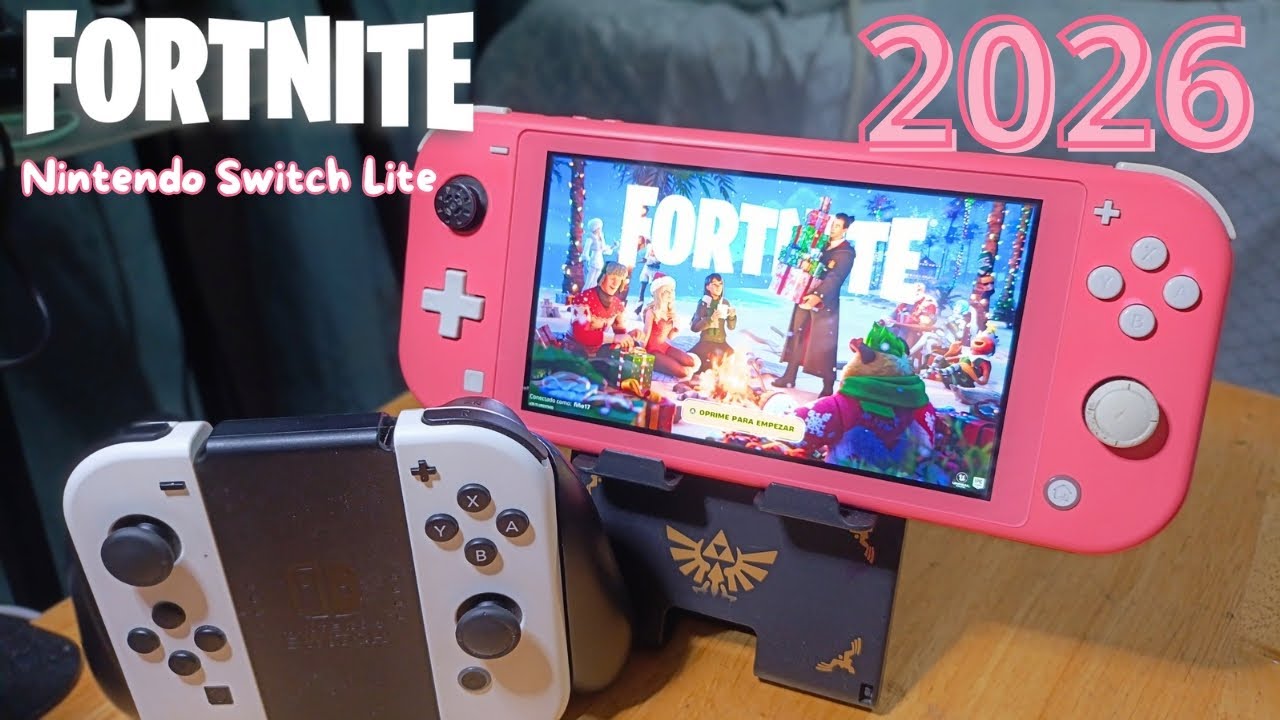 Jugar Fortnite en Nintendo Switch Lite 2026 (Gameplay)