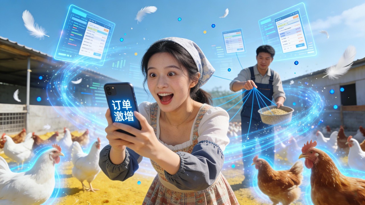 閃婚後我發現老公有「旺妻」屬性！養雞場訂單暴漲，事業一路開掛！🚀💰