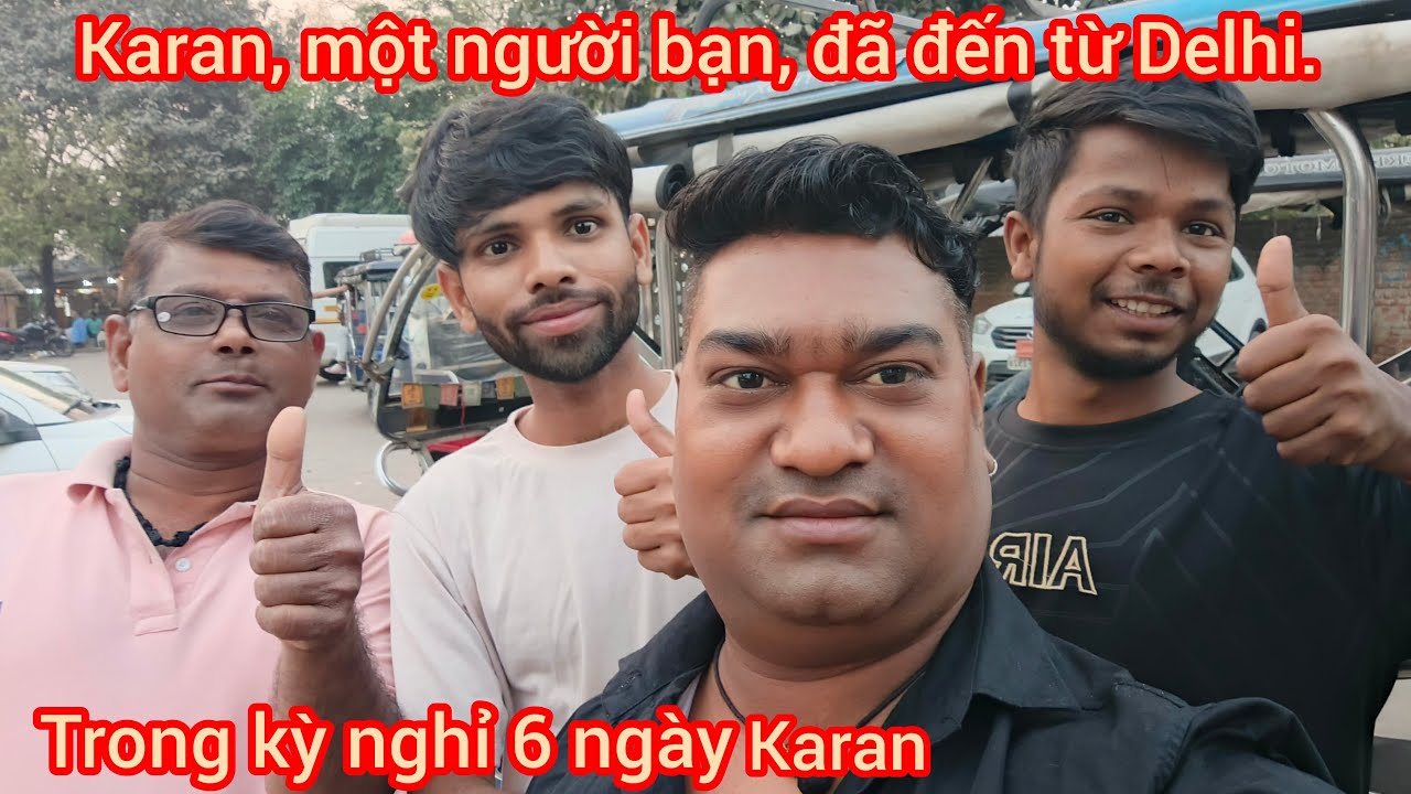 Karan về nhà trong kỳ nghỉ 6 ngày.