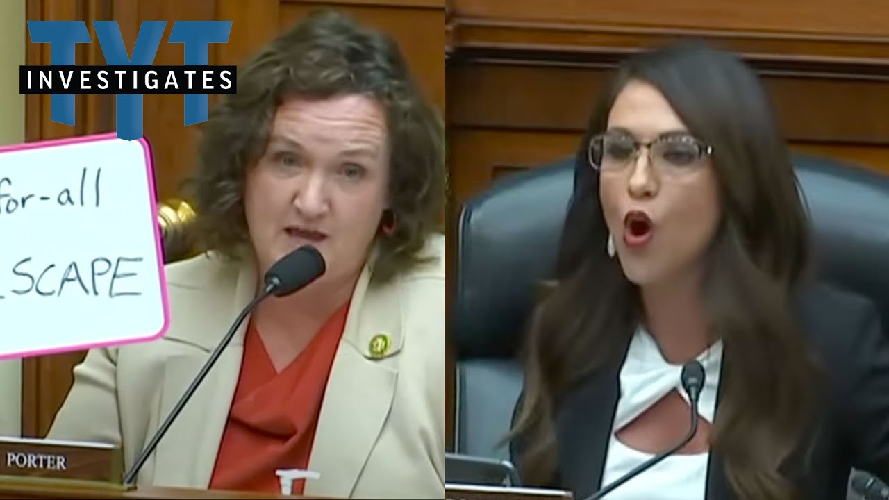 Katie Porter Runs LAPS Around GOP Lunatics