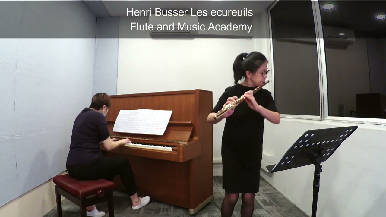 Flute ABRSM Grade 6 from 2022, C1 Henri Busser Les ecureuils (The Squirrels)