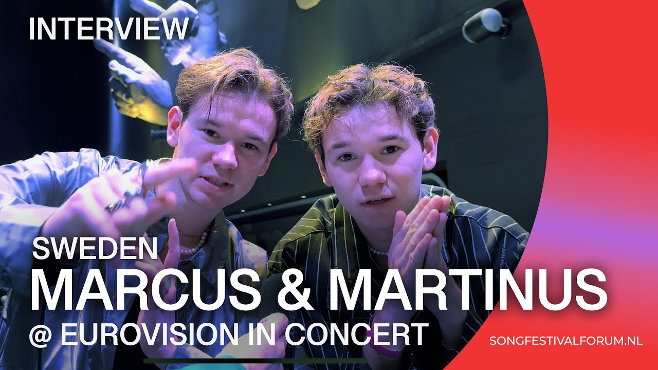Marcus & Martinus - Unforgettable (INTERVIEW) | Eurovision in Concert 2024